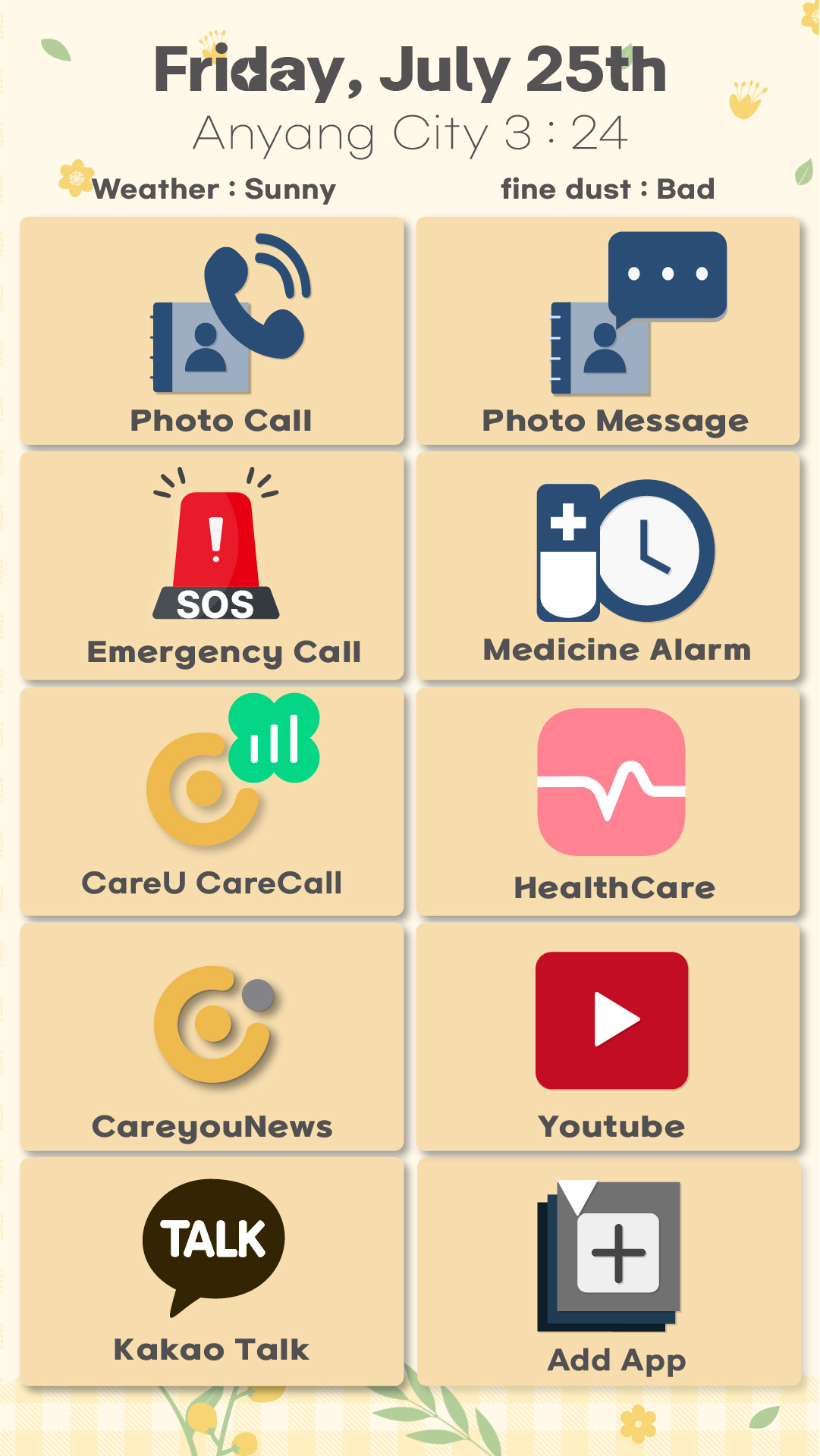 Careyou Carecall Launcher