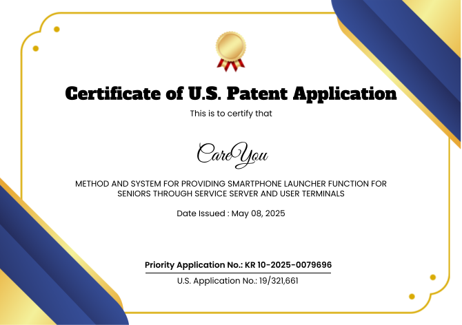 Careyou International patent
